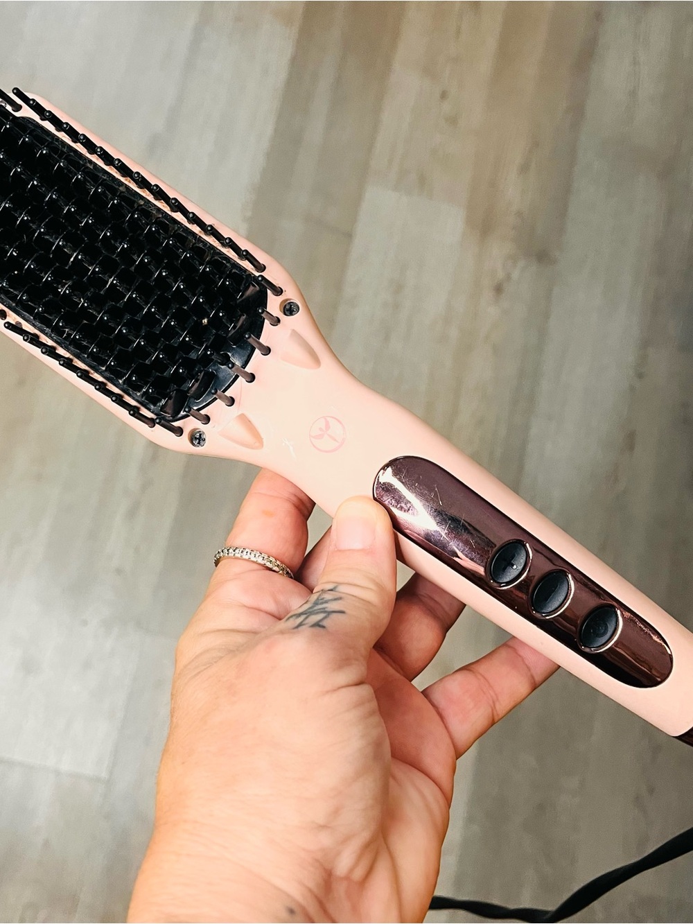 Lange Le Vite Ceramic Straightening Brush